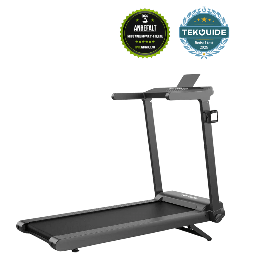 Infico WalkingPad® X14 Tech - Incline - Treningsgiganten.no