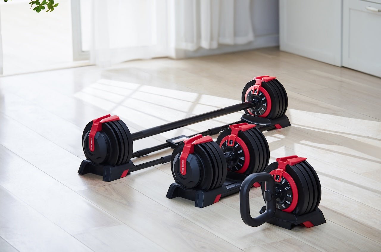 Kingsmith adjustable dumbbell 24kg - Treningsgiganten.no