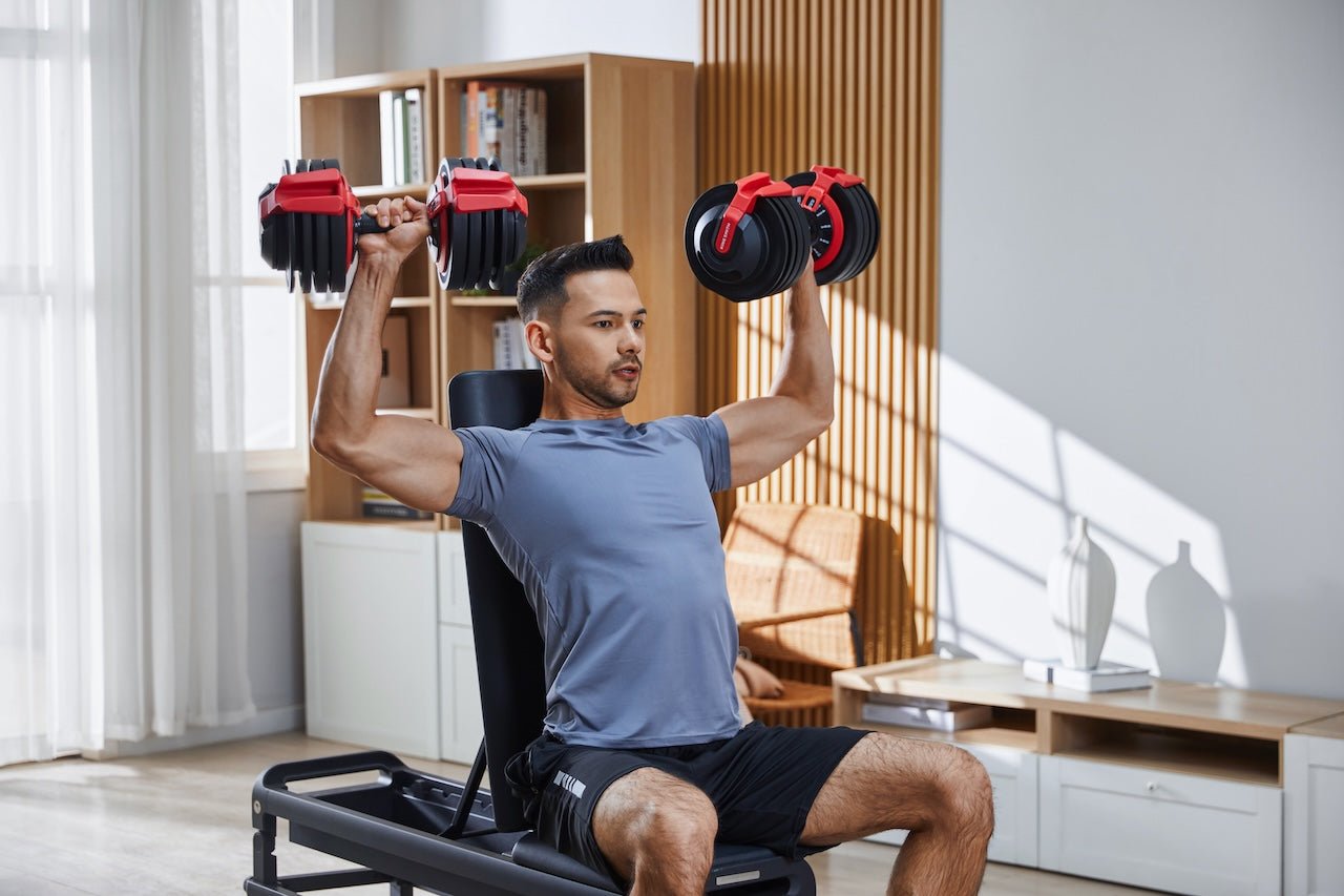 Kingsmith adjustable dumbbell 24kg - Treningsgiganten.no