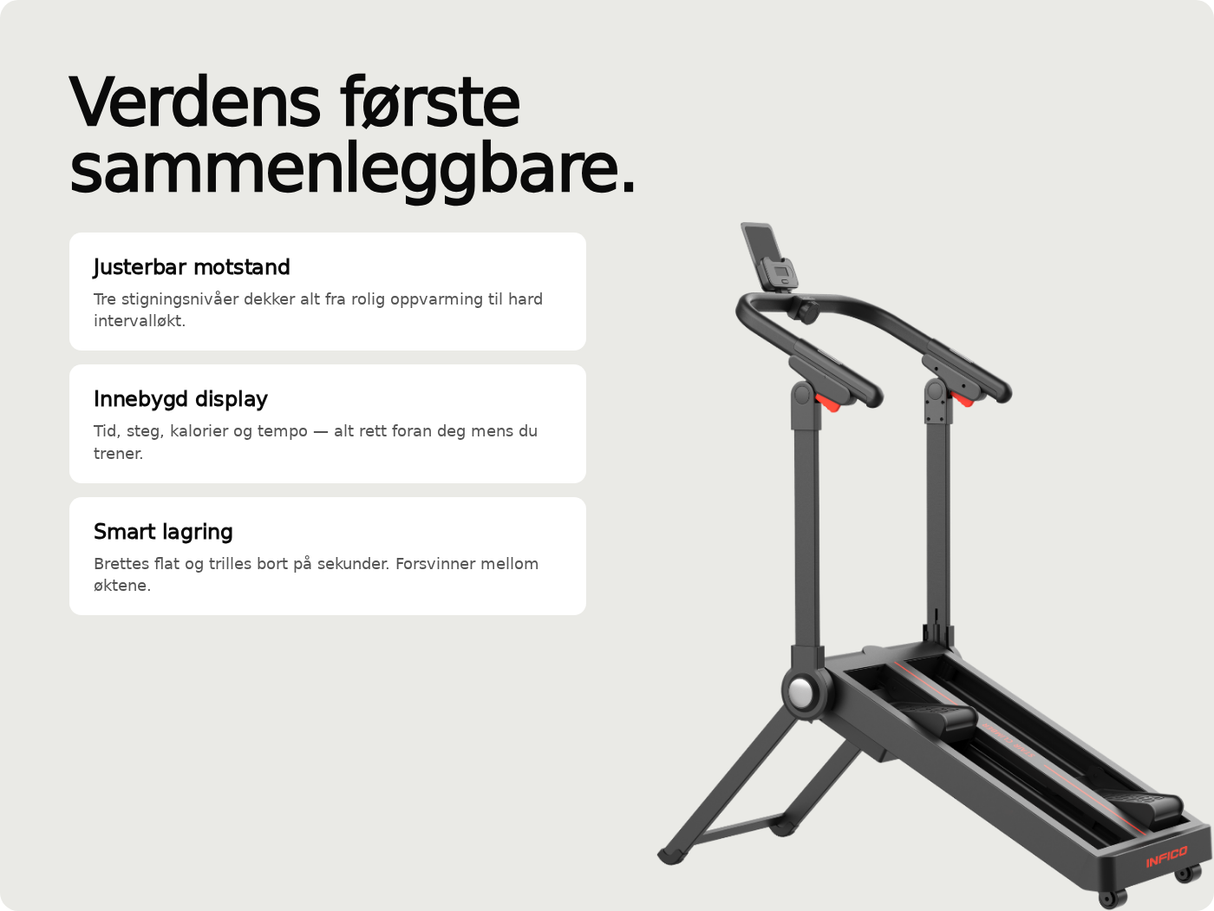 Infico StairClimber Tech-Fold