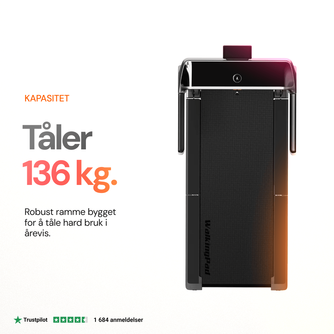WalkingPad X218 (18km/t) - Treningsgiganten.no