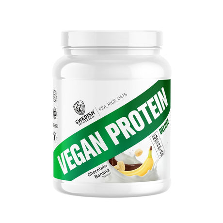 Vegan Protein Deluxe, 750g - Smak: Chocolate Banana - MyStuff.no