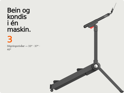 Infico StairClimber Tech - Fold - Treningsgiganten.no