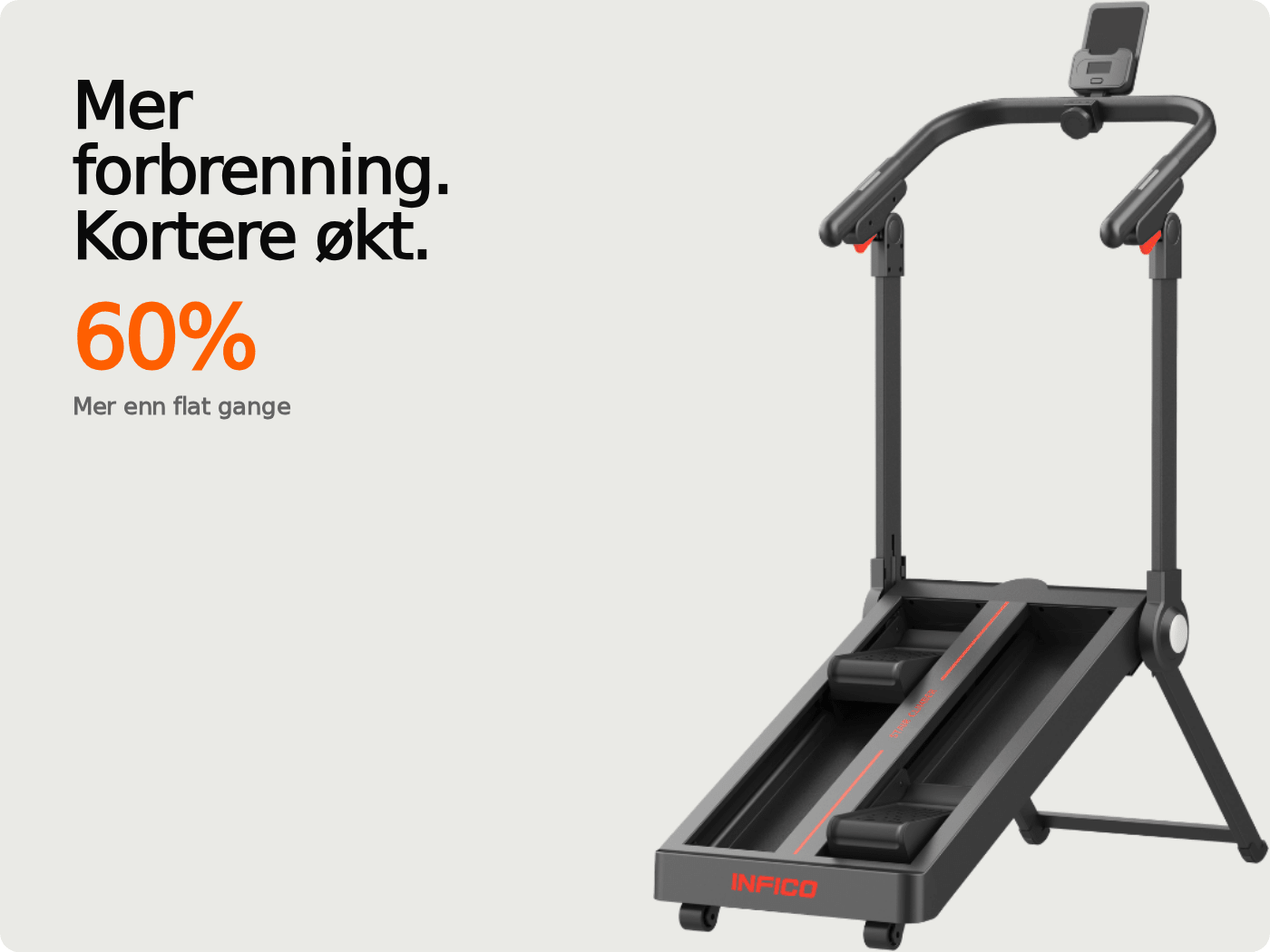 Infico StairClimber Tech - Fold - Treningsgiganten.no