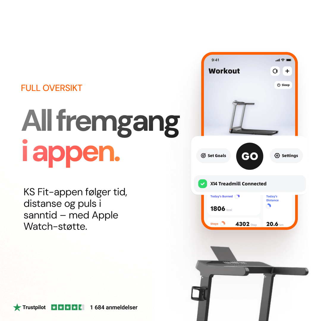 Infico WalkingPad X14 Incline - Treningsgiganten.no