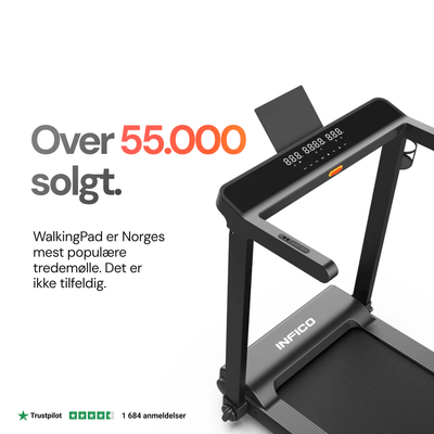 Infico WalkingPad X14 Incline - Treningsgiganten.no