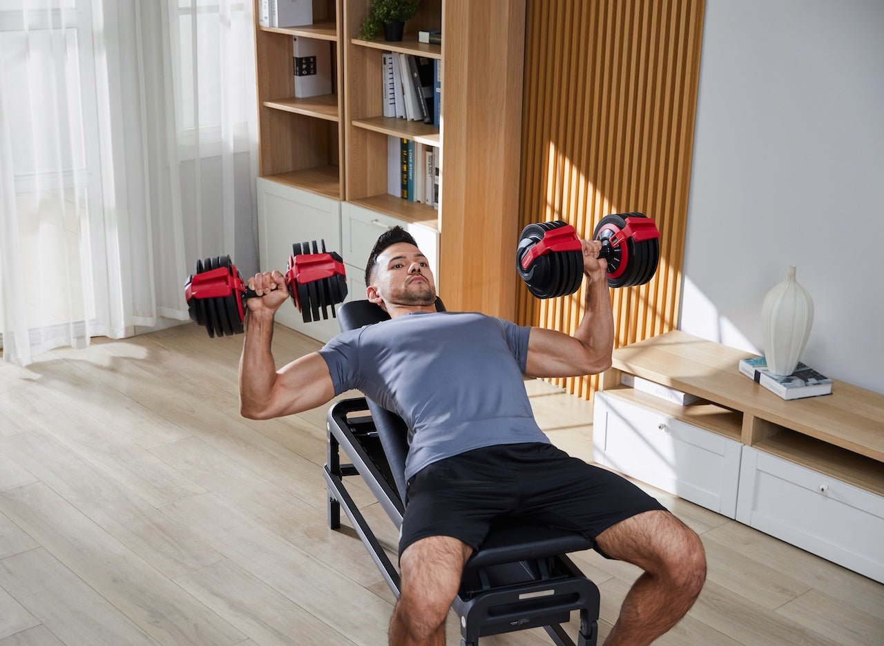 Kingsmith adjustable dumbbell 24kg - Treningsgiganten.no