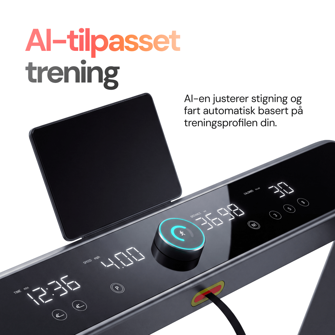 WalkingPad® Y16 AI Performance - Treningsgiganten.no