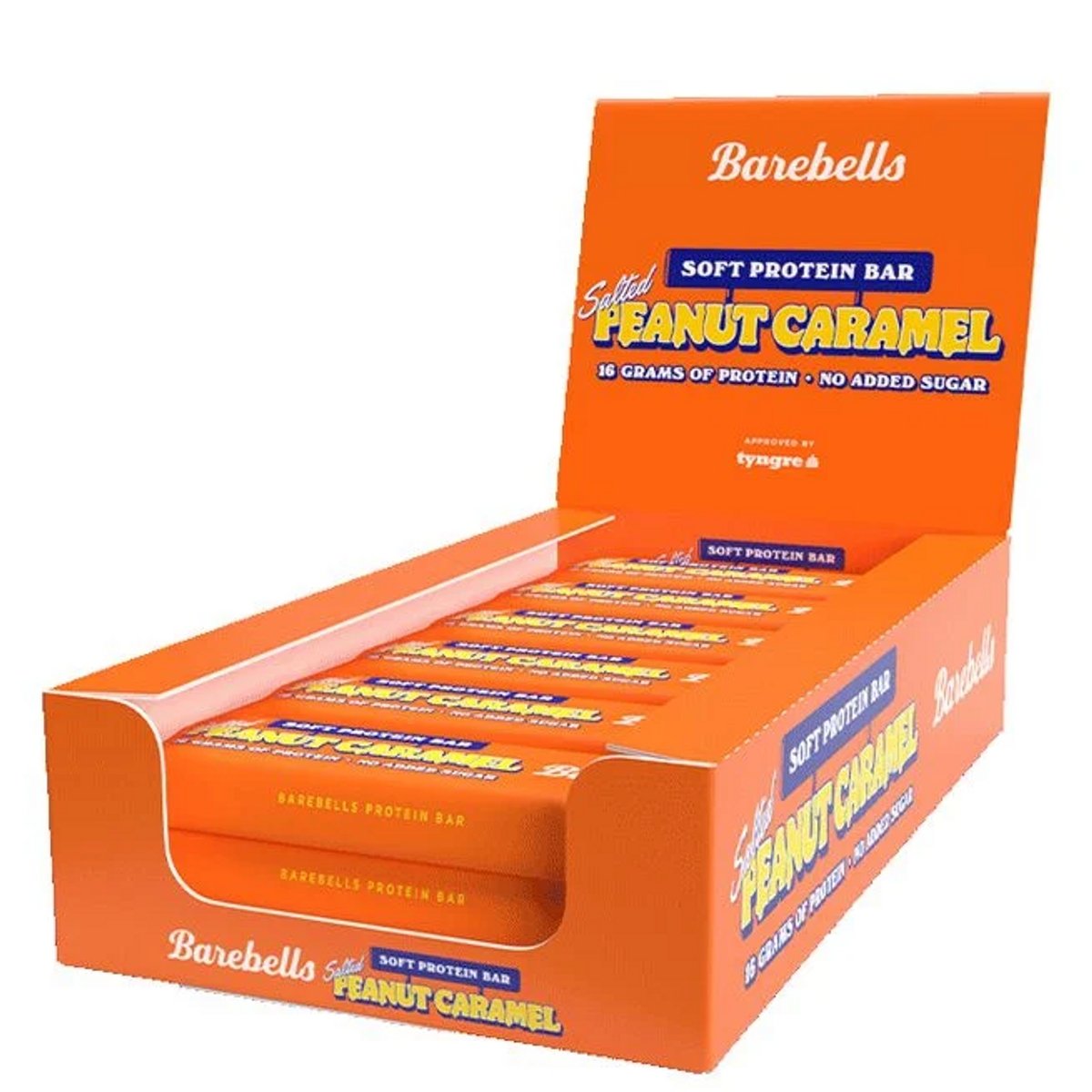 12 x Barebells Protein Bar, 55g, Peanut Caramel - MyStuff.no