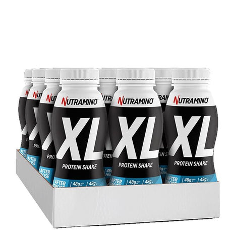 12 x Nutramino Protein XL Shake, 475 ml Cookies & Cream - MyStuff.no