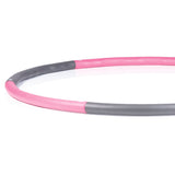 1,5kg Joined Hula Hoop (pink-grey) - MyStuff.no