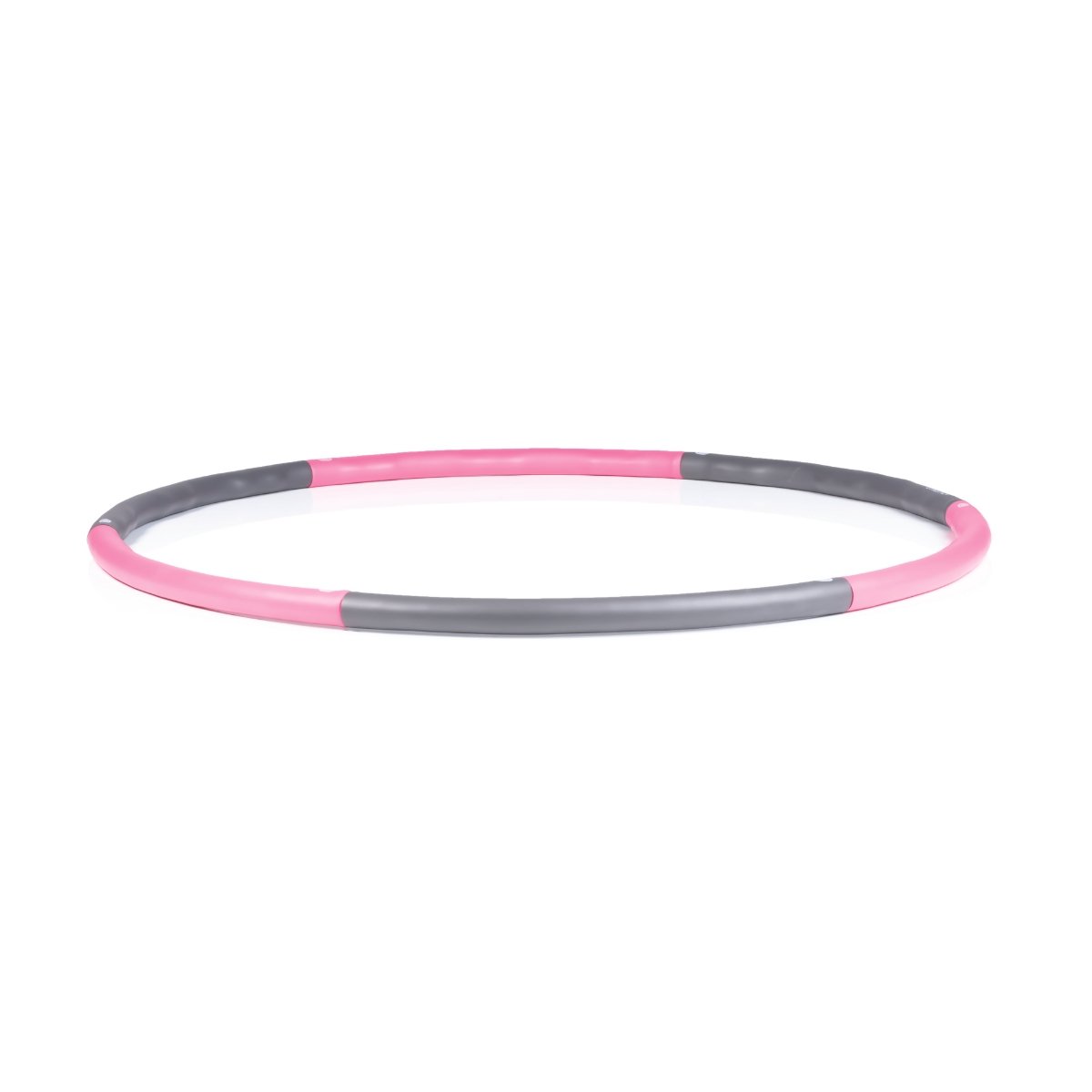 1,5kg Joined Hula Hoop (pink-grey) - MyStuff.no