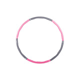 1,5kg Joined Hula Hoop (pink-grey) - MyStuff.no