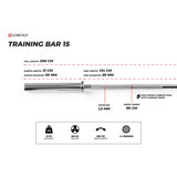 15kg Training Bar - MyStuff.no