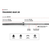 20kg Training Bar - MyStuff.no