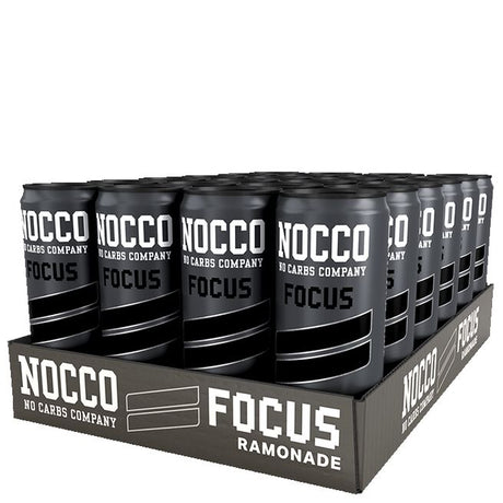 24 x NOCCO FOCUS, 330 ml, Ramonade - MyStuff.no