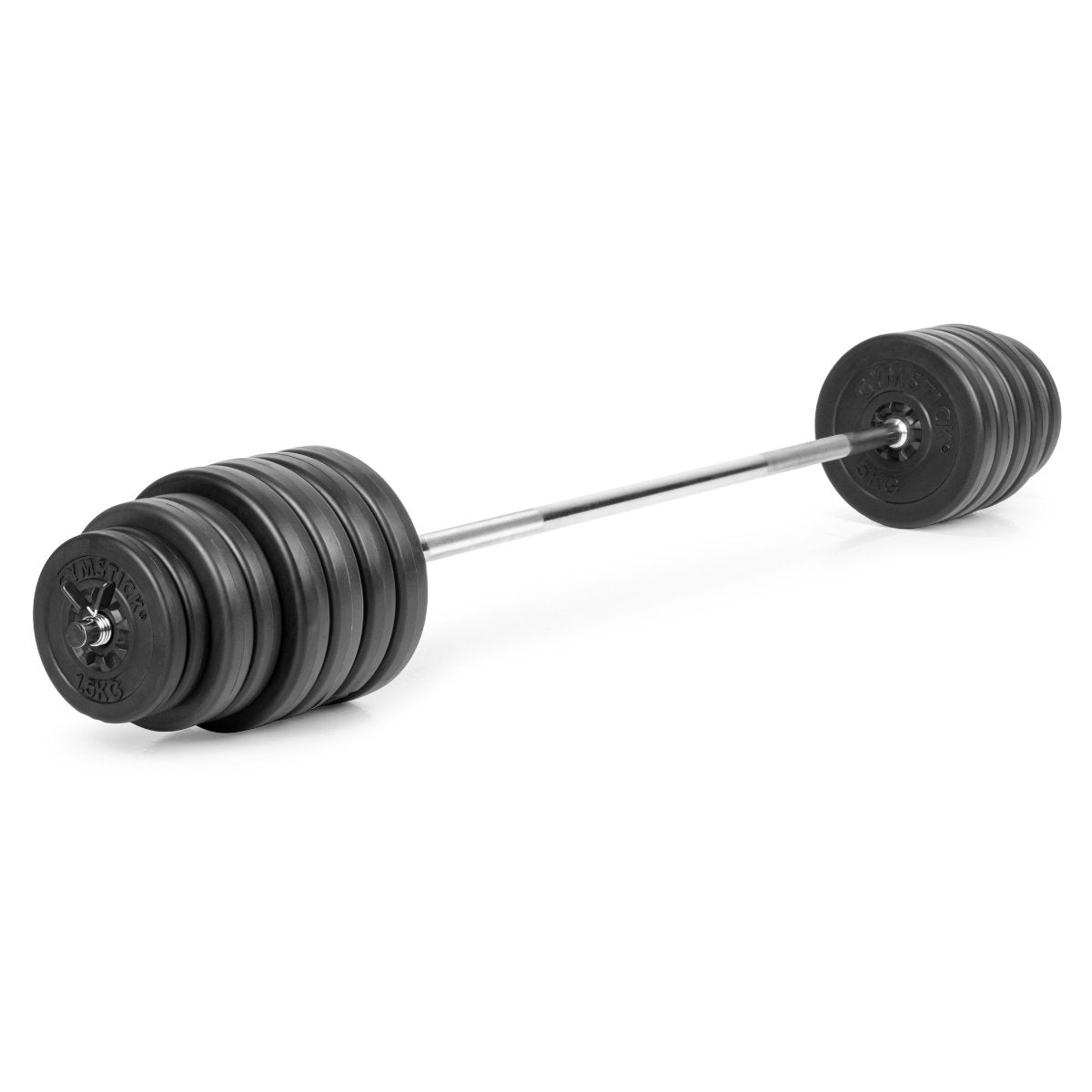 60kg Vinyl Barbell & Dumbbell Set - MyStuff.no