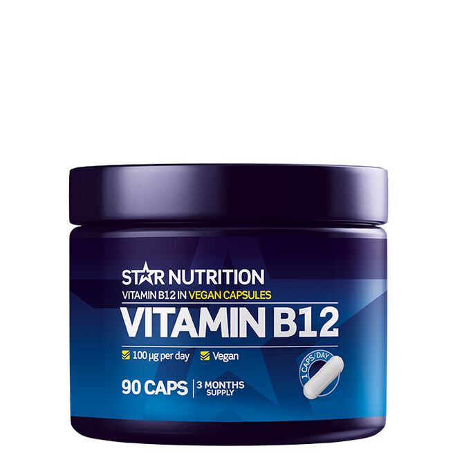 B12, 90 kapsler - MyStuff.no