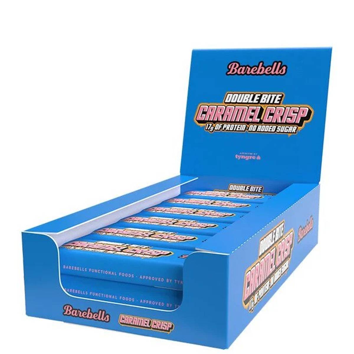 Barebells Double Bite - 12x55g - Smak: Caramel Crisp - MyStuff.no