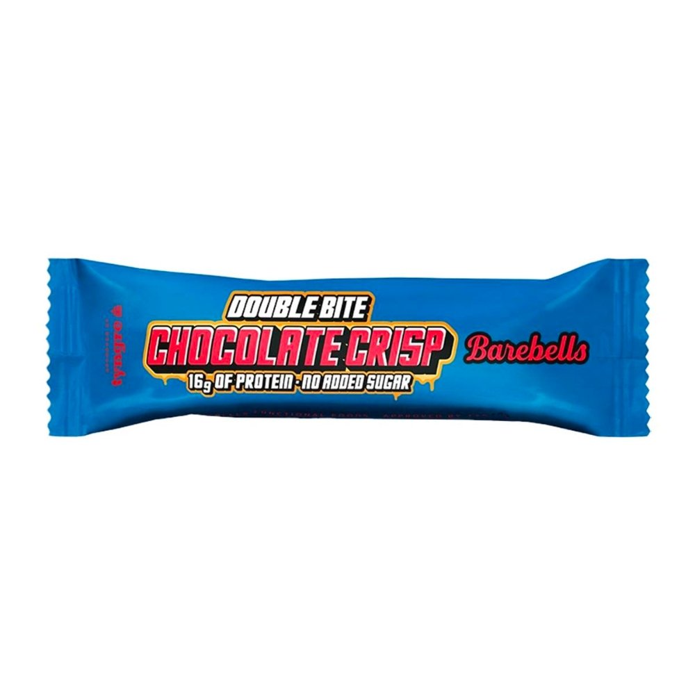 Barebells Double bite Protein Bar, 55 g, Chocolate Crisp - MyStuff.no