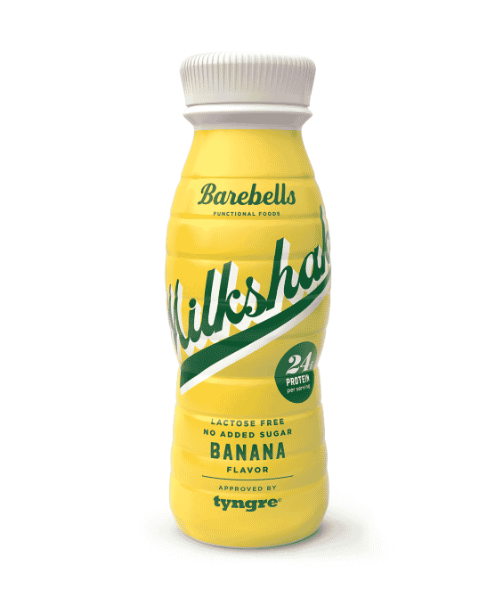 Barebells Protein Milkshake 330 ml - Smak: Banana - MyStuff.no