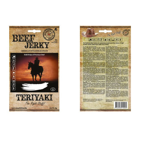 Beef Jerky, 50 g, Teriyaki - MyStuff.no