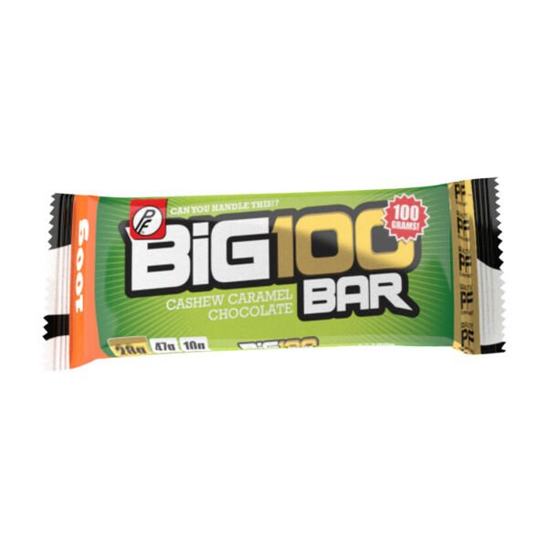 Big 100 Protein Bar 100g Cashew Karamell Sjokolade - MyStuff.no