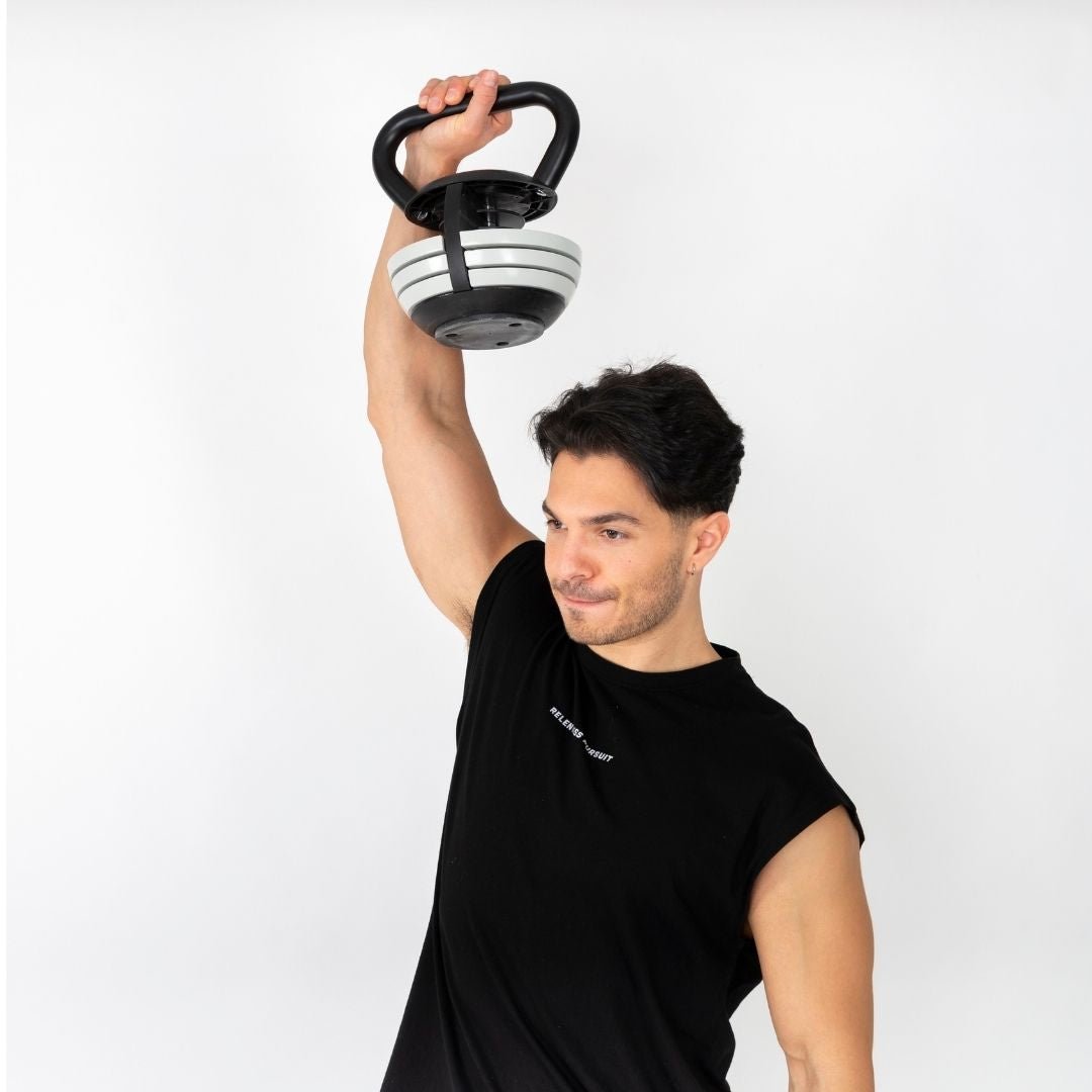 Infico justerbar kettlebell (18kg) - MyStuff.no