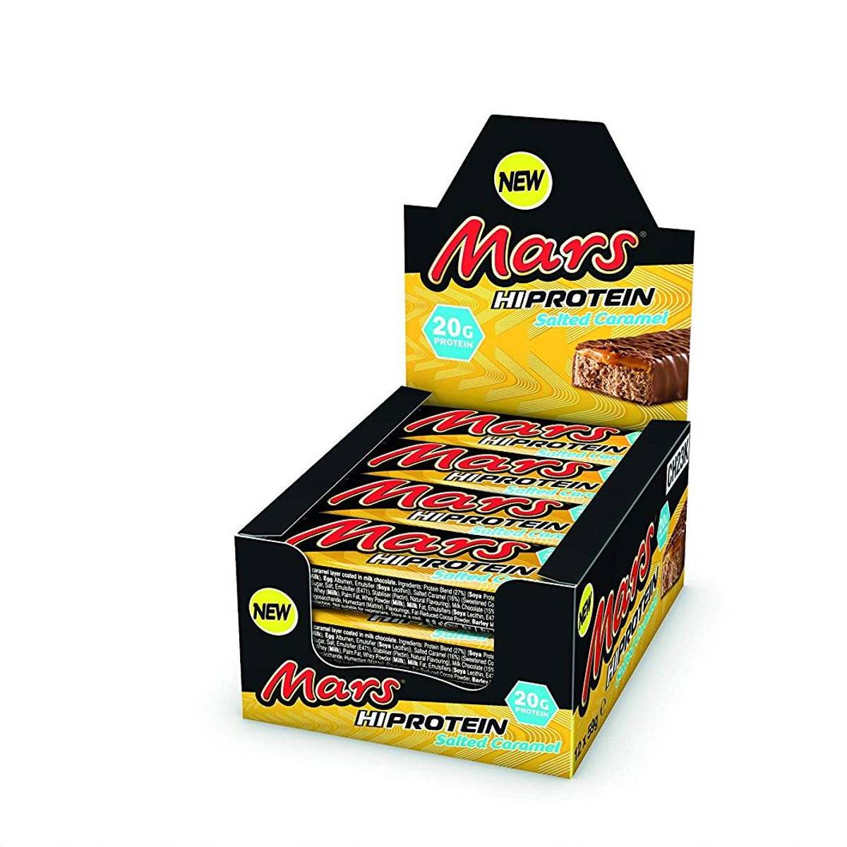 Mars HiProtein Bar - 12x59g - Salted Caramel - MyStuff.no
