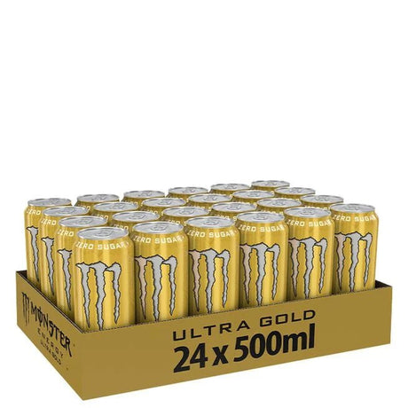 Monster Ultra 0.5L x 24stk, Gold - MyStuff.no