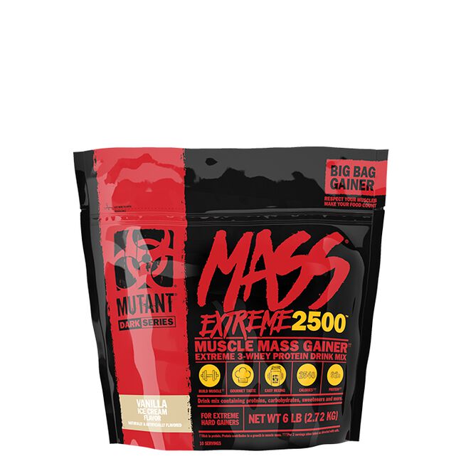 Mutant Mass Extreme 2500, 2,72 kg, Vanilla Ice Cream - MyStuff.no