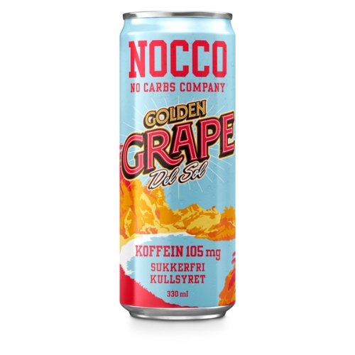 NOCCO BCAA, 330 ml, Golden Grape del Sol, Norge - MyStuff.no