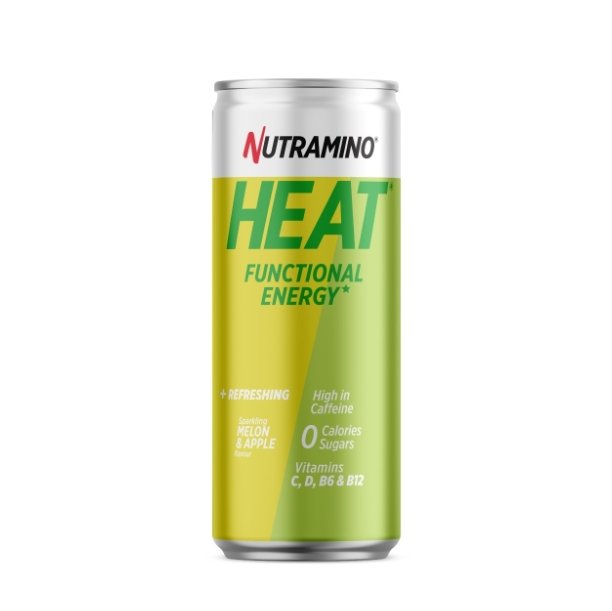 Nutramino HEAT, 330 ml, Apple Melon - MyStuff.no