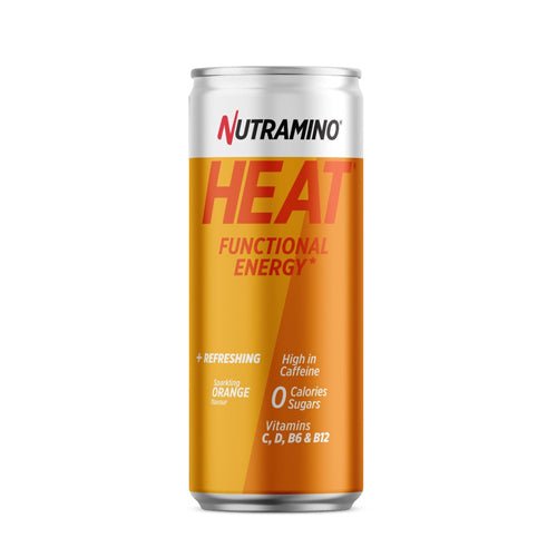 Nutramino HEAT, 330 ml, Orange - MyStuff.no