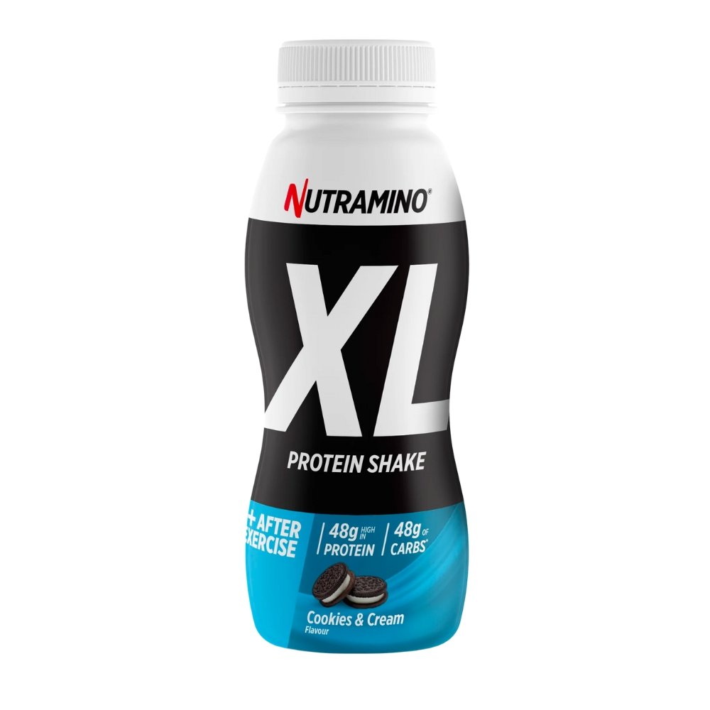 Nutramino Protein XL Shake, 475 ml Cookies & Cream - MyStuff.no