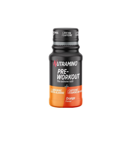 Nutramino PWO Shot, 60 ml, Orange - MyStuff.no