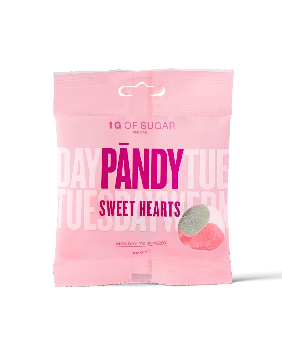 Pandy Sweet Hearts, 50g - MyStuff.no