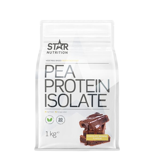 Pea Protein Isolate, 1 kg, Chocolate brownie - MyStuff.no