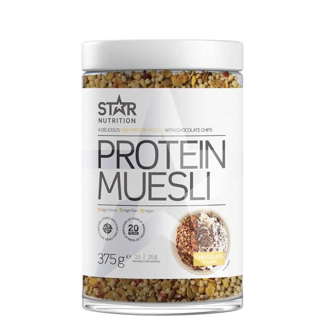 Protein Muesli, Chocolate, 375 g - MyStuff.no