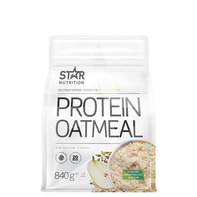 Protein Oatmeal, Pear-Cardamom Cake, 840g - MyStuff.no