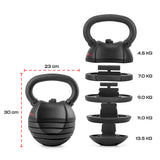 Quick-Lock kettlebell 13,5 kg Gymstick - MyStuff.no