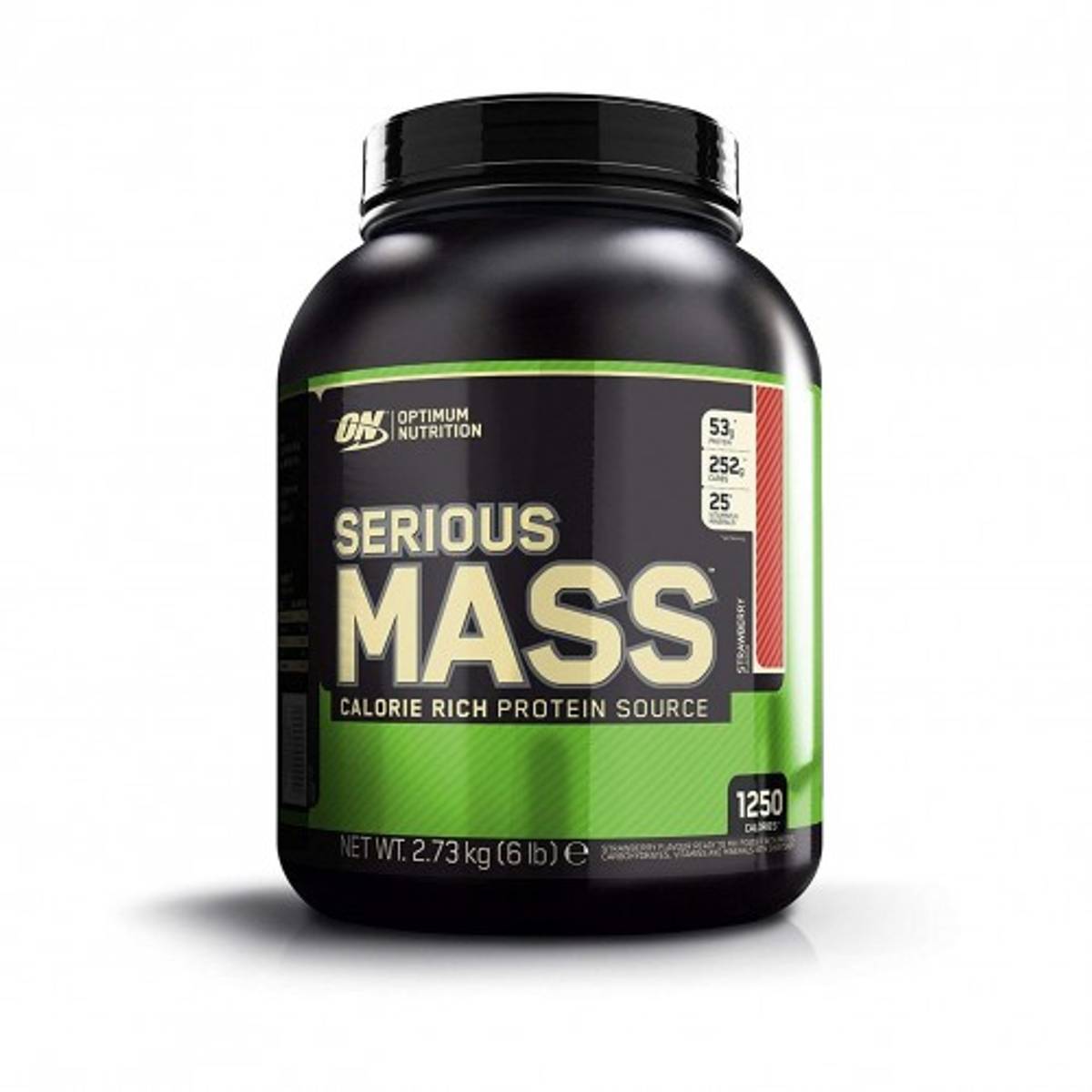 Serious Mass - 2730g - Smak: Strawberry - MyStuff.no