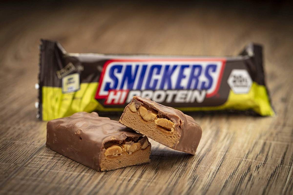 Snickers HiProtein Bar - 12x55g - Original - MyStuff.no