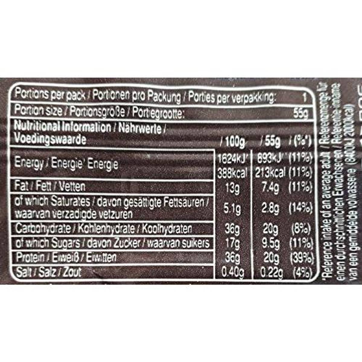 Snickers HiProtein Bar, 55g, Peanut Butter - MyStuff.no