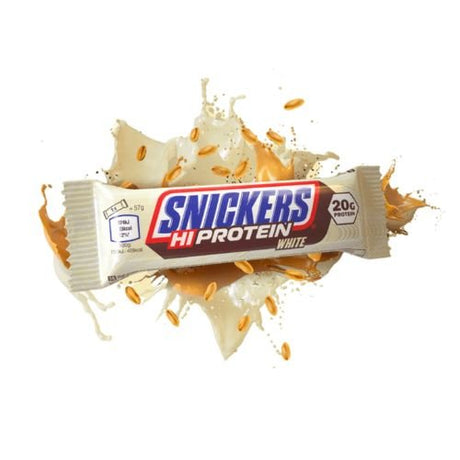 Snickers HiProtein Bar - 55g - White - MyStuff.no