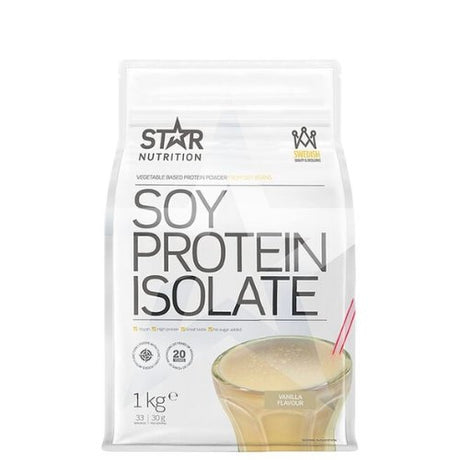 Soy Protein Isolate, 1 kg, Vanilla - MyStuff.no