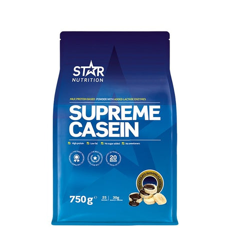 Supreme Casein, 750 g, Chocolate Banana - MyStuff.no