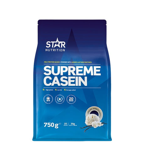 Supreme Casein, 750g, Creamy Vanilla - MyStuff.no