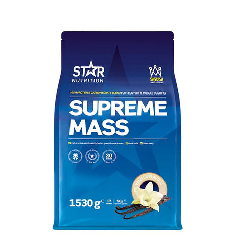 Supreme Mass, 1530 g, Vanilje - MyStuff.no