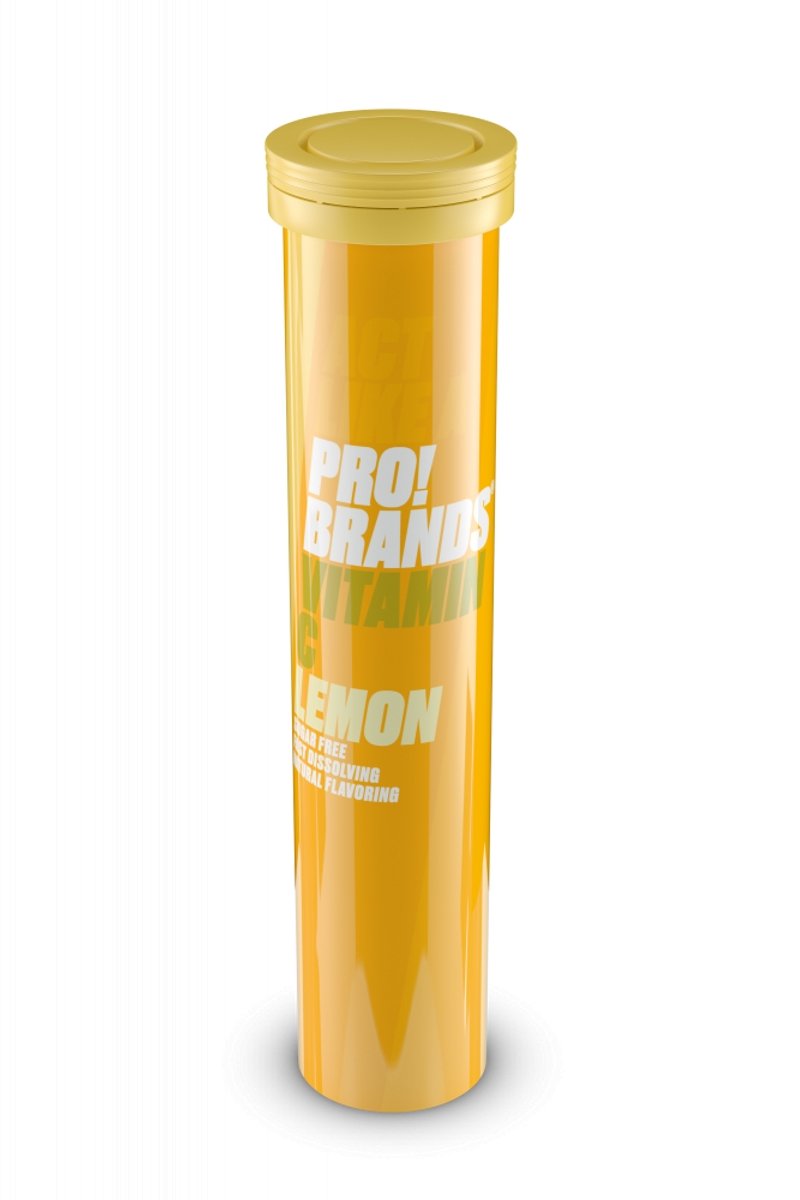 Vitaminpro Vitamin C, 20tab x 12stk, Lemon - MyStuff.no
